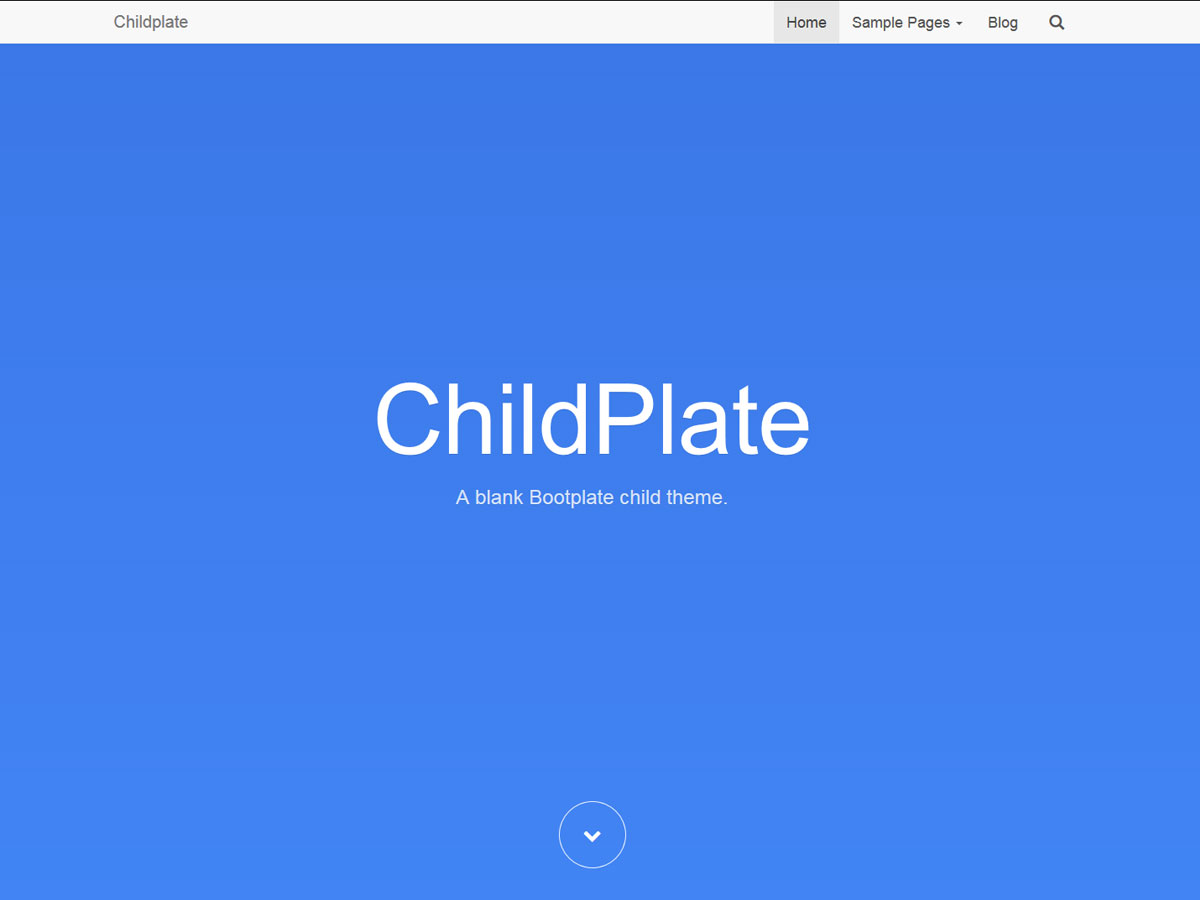 bootplate-child-screenshot